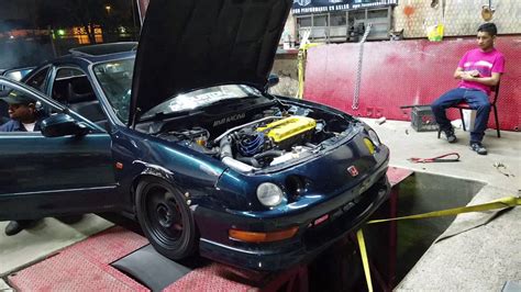 Integra Gsr Dyno Whp Youtube