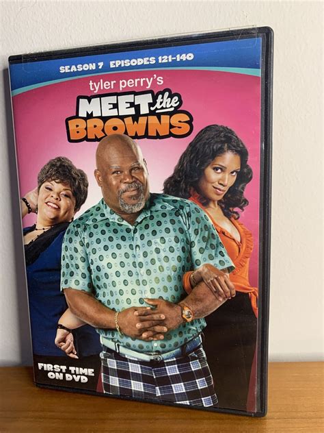 Tyler Perrys Meet The Browns Season 7 Dvd 2012 3 Disc Set Oop Rare 31398159599 Ebay