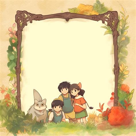 premium ai image ghibli studio inspired background