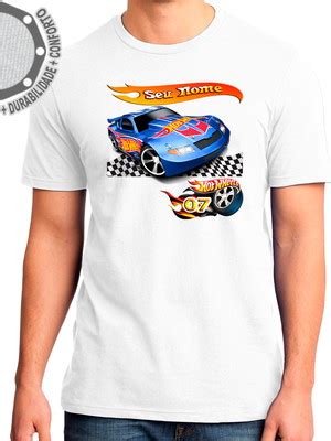 Camisa Hot Wheels Compre Produtos Personalizados No Elo