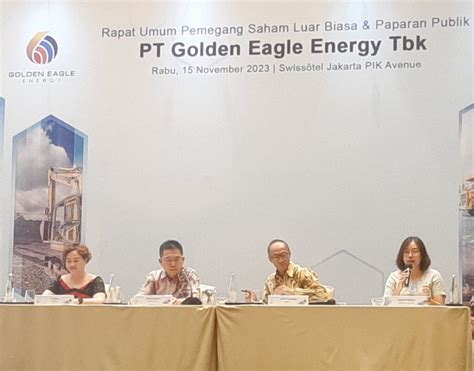 Golden Eagle Energy Smmt Rombak Jajaran Komisaris Dan Direksi Bisa Basi