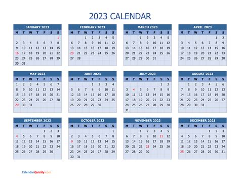 5 4 4 Calendar 2023