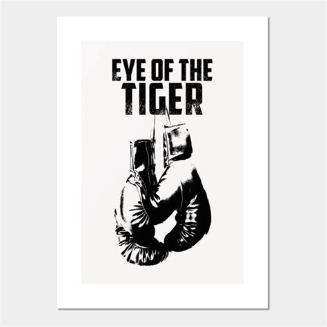 Eye of the Tiger - Rocky - Posters and Art Prints | TeePublic