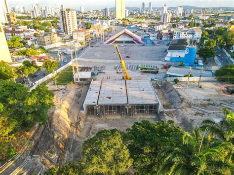 Obras Que V O Ampliar Parque Do Povo Em Campina Grande Avan Am E