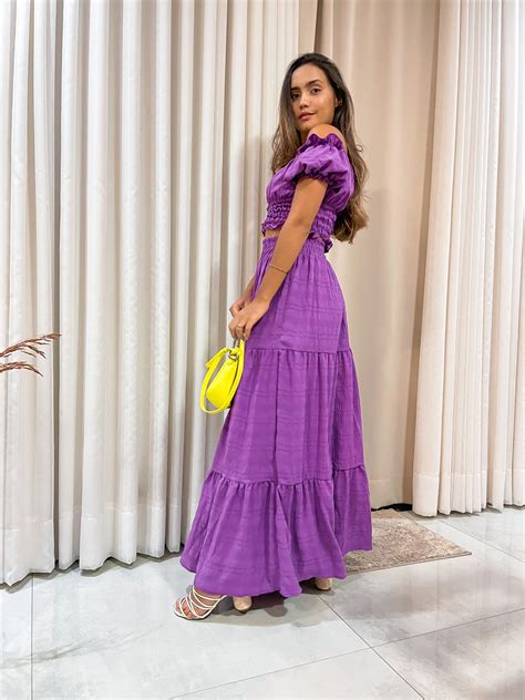 Purple Aesthetic Outfit Vestido Roxo Vestidos Roxo