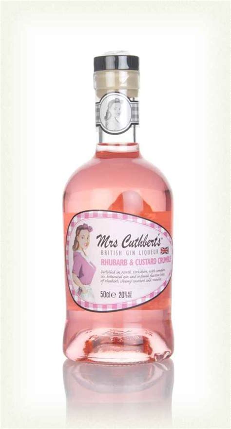 Mrs Cuthberts Rhubarb And Custard Crumble Gin Liqueur 50cl