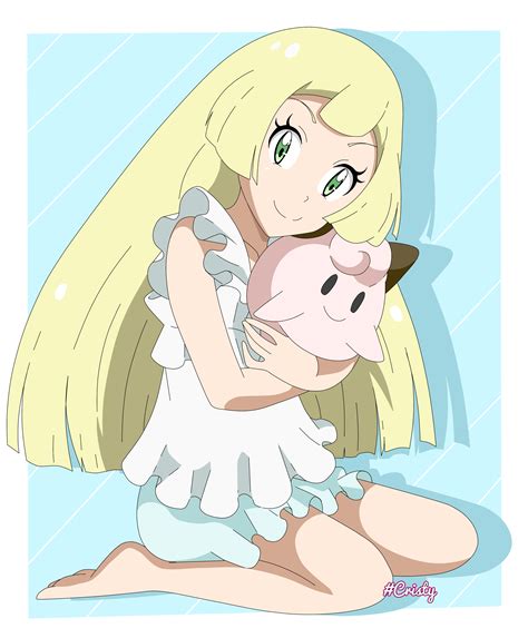 Lillie Pok Mon Pok Mon Sun Moon Image By Cristy