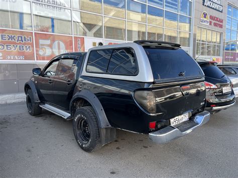 7. Да будет багажник сух. Кунг — Mitsubishi L200 (4G), 2,5 л, 2013 года ...
