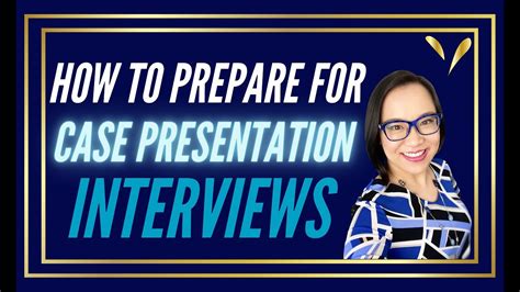 Case Presentation Interview Prep Tips How To Crack Case Interviews