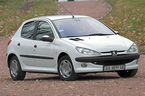 Peugeot 206 габариты, размеры кузова