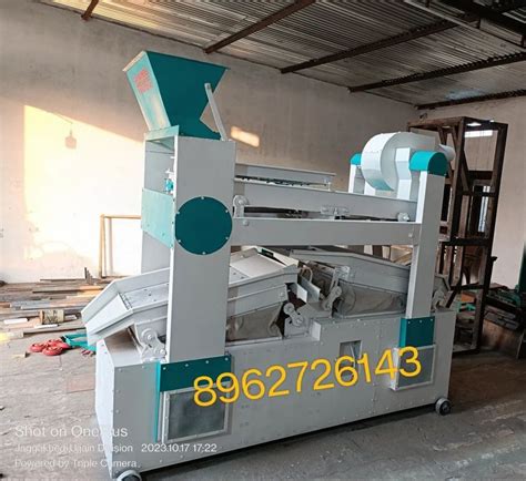 Automatic Powder Coated Grain Grading Plant Three Phase Number Of