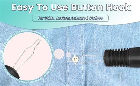 Amazon Vcostore Button Hook And Zipper Pull Button Helper Tool