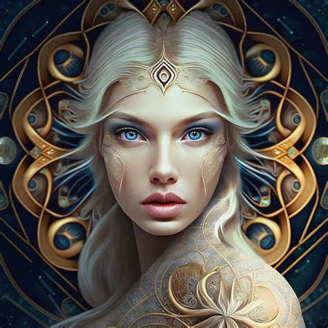 Fantasy Female Warrior Fantasy Girl Female Art Girl Face Tattoo