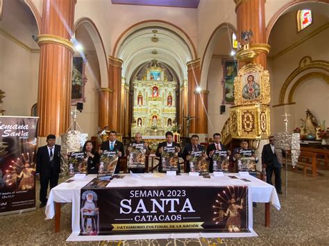 Catacaos Presentan Programa De Semana Santa Noticias Piura