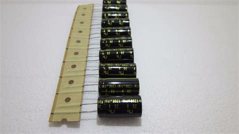 Nic Fm 470uf 35v Low Esr Radial Capacitor 105c 10x22mm 20 5 Pcs Ebay