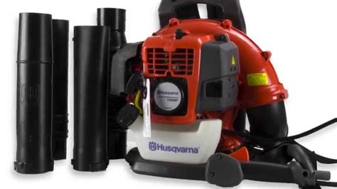 Husqvarna 130bt 29 5cc Gas Leaf Backpack Blower Youtube