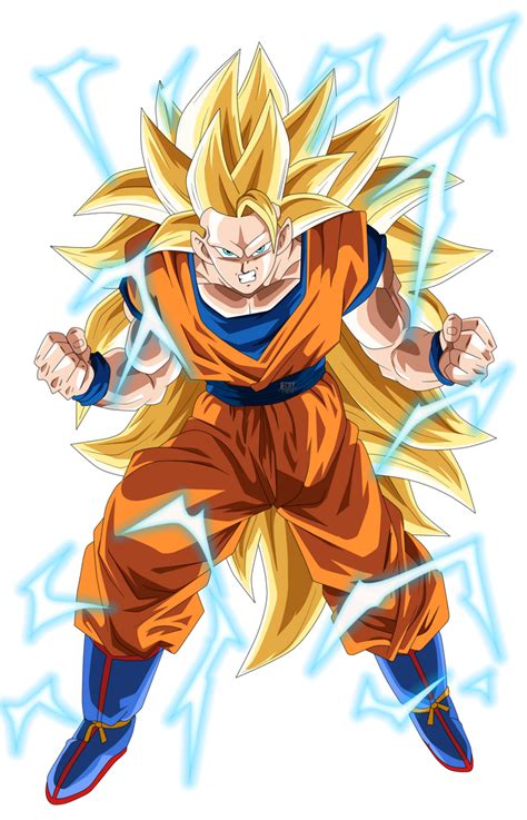 Son Goku Super Saiyajin 3 Dragon Ball By Urielalv On Deviantart Dragon Ball Anime Dragon