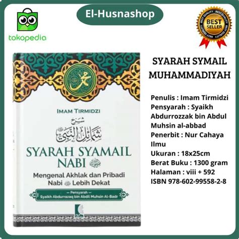 Promo Buku Syarah Syamail Muhammadiyah Nabi Mengenal Akhlak Dan Pribadi