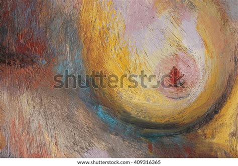 Fragment Oil Painting Naked Woman Stock Illustration 409316365 Shutterstock