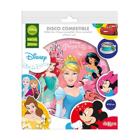 Oblea Comestible Para Decoraci N De Tarta Con Dise O De Princesas Disney