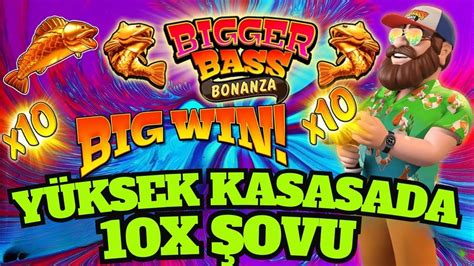 BİGGER BASS BONANZA I ETKİNLİKTE OLDUĞU GİBİ X10 İLE KASA KATLADIK