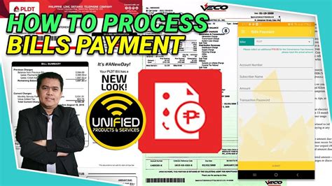 How To Process Bills Payment In Unified Actual Transaction At Magkano Potential Income Youtube