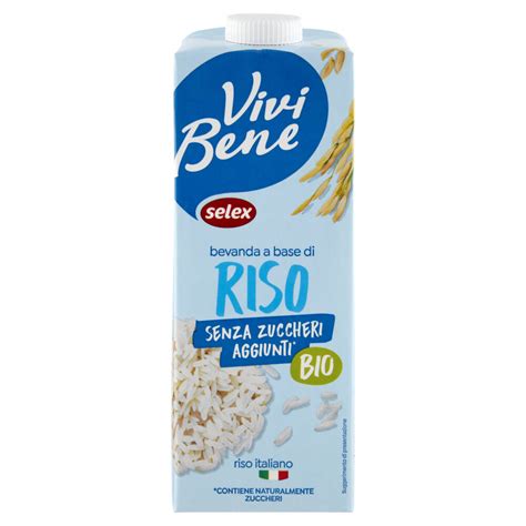 Selex Vivi Bene Bevanda A Base Di Riso Biologica 1 L NonPesa It