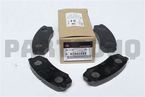 MZ690566 Genuine Mitsubishi PAD SET,FR BRAKE | eBay