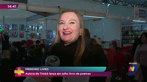 Autora de Timbó lança livro de poemas