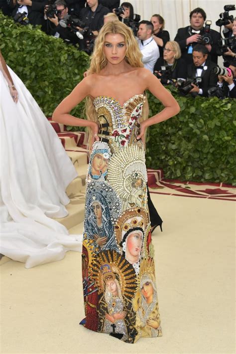 Stella Maxwell Met Gala Red Carpet Dresses 2018 Popsugar Fashion