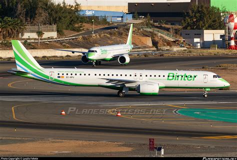 Ec Npu Binter Canarias Embraer E E Erj Std Photo By