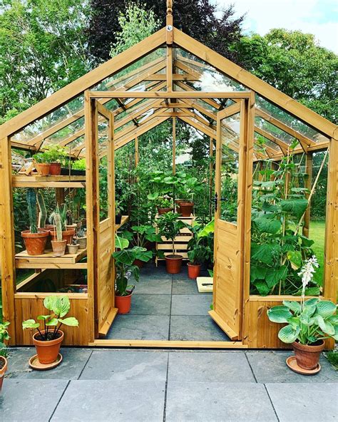 Swallow Raven 8x10 Wooden Greenhouse Greenhouse Stores