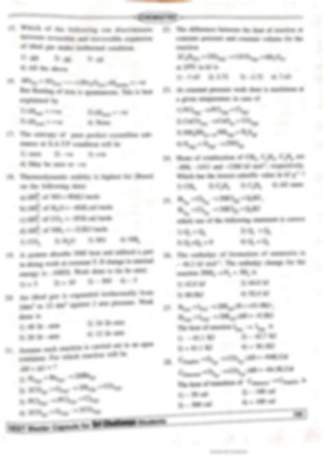 Solution Neet Thermodynamics Mcqs Conceptual Studypool