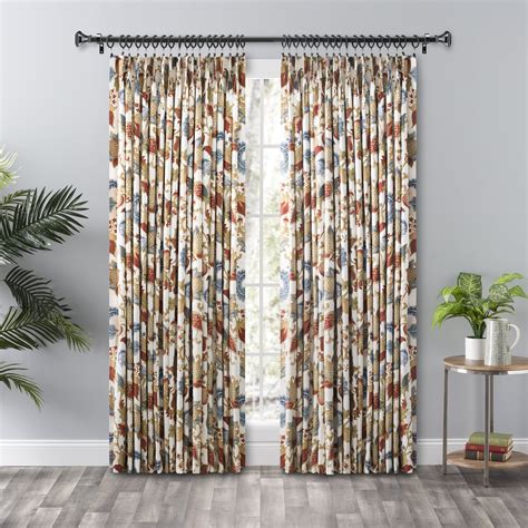 Ellis Cambridge Multicolor Drapes Pinch Pleat 144w X 84l 2 Piece