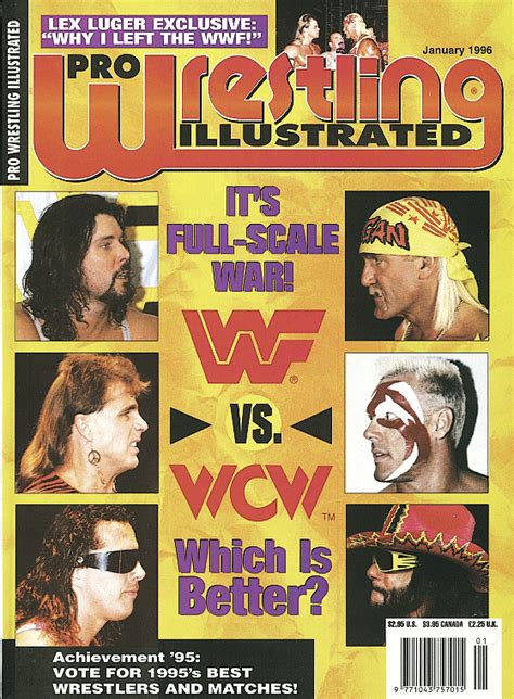 Pro Wrestling Illustrated January 1996 Pro Wrestling Fandom