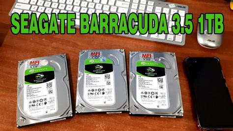 Seagate Barracuda Harddisk Internal PC 1 TB SATA Unboxing YouTube