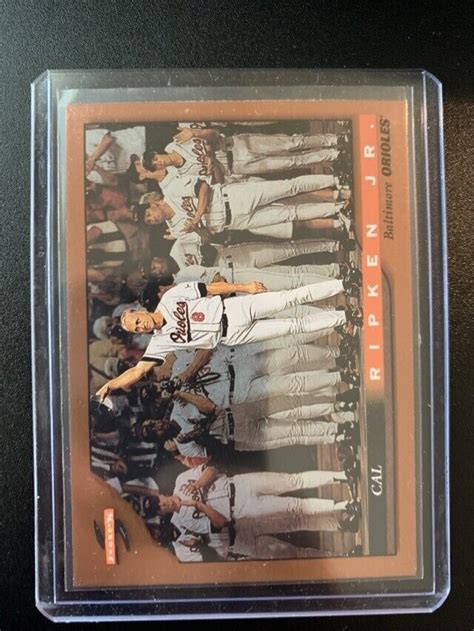 1996 Score Dugout Collection A52 Cal Ripken Orioles EBay