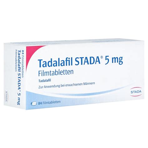 Tadalafil Stada 5 Mg Filmtabletten 84 St 84 St Online Kaufen DocMorris