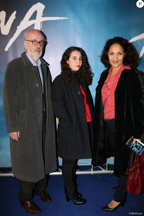 Bertrand Blier Et Sa Femme Farida Rahouadj Guest Photocall Du