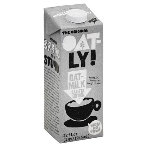 Jual Susu Oat Oatmilk Gandum Milk Oatly Barista Edition Vegan 1 Liter