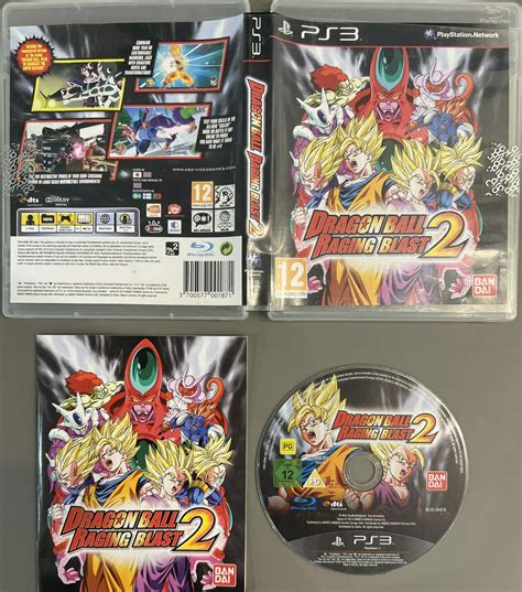 Dragonball Raging Blast Ps Spil Retrobros Fordi Vi Elsker