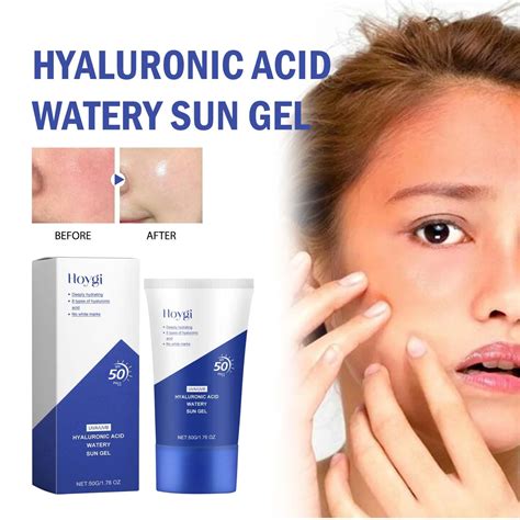 Descuento Extra Protector solar portátil en gel con ácido hialurónico