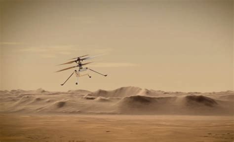 Mars Drone, Ingenuity Makes Successful First Test Flight – DroneXL.co