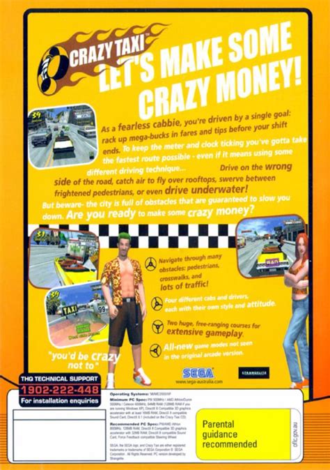 Crazy Taxi 2002 Windows Box Cover Art Mobygames