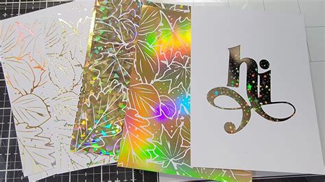 Solid Plate Hot Foiling On The Go Press Foil The New Papertrey Ink