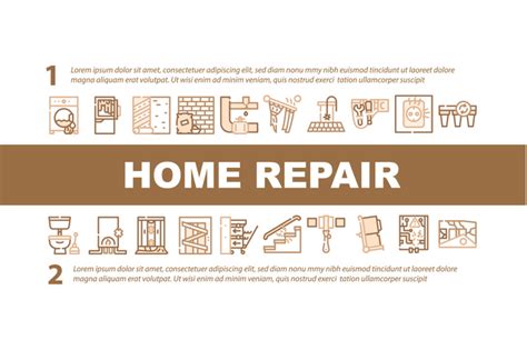 Home Repair Service Landing Header Vector By Sevector Thehungryjpeg