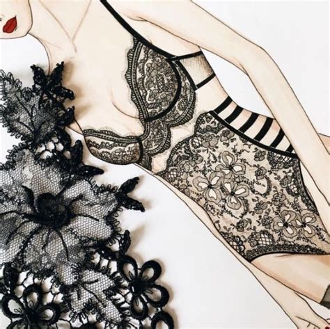 Fashion Lingerie Illustrator Karina Giada Artofit