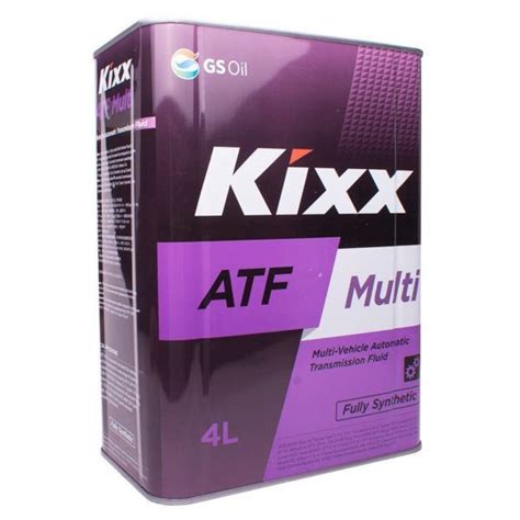 Масло Kixx ATF Multi синтетическое трансмиссионное 4л купить по