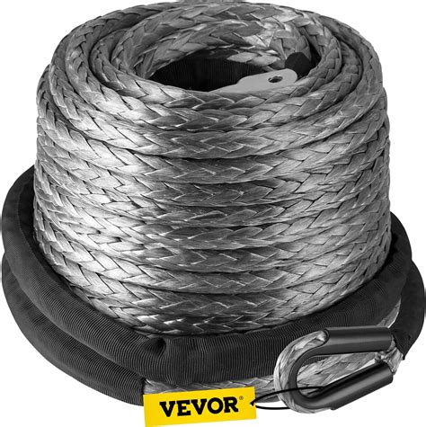 Mophorn Corde de Treuil DYNEEMA Synthétique 10mm30m Capacité Charge