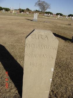 Eliza Pritchett Richardson 1856 1942 Mémorial Find a Grave